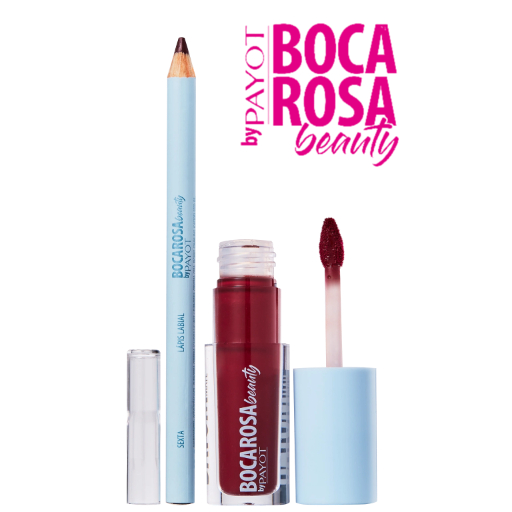 Kit Boca Rosa By Payot Todo Dia Sexta (2 Produtos) Lapis + Batom Líquido