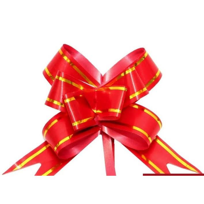 Laço fácil Vermelho com 100 unidades em Oferta na Shopee