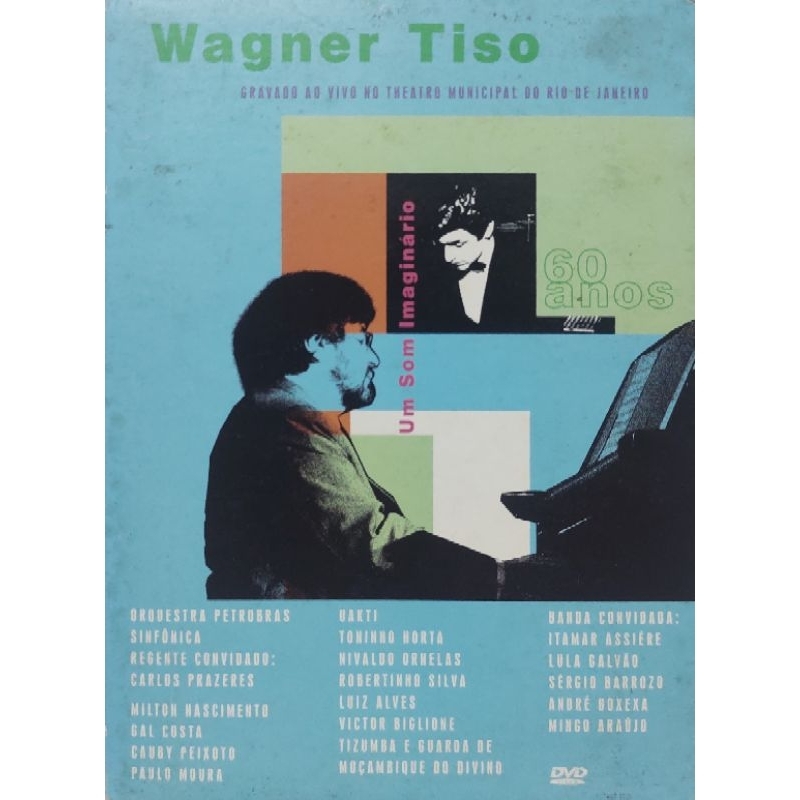 Dvd Wagner Tiso Um Som Imaginário Otimo Estado