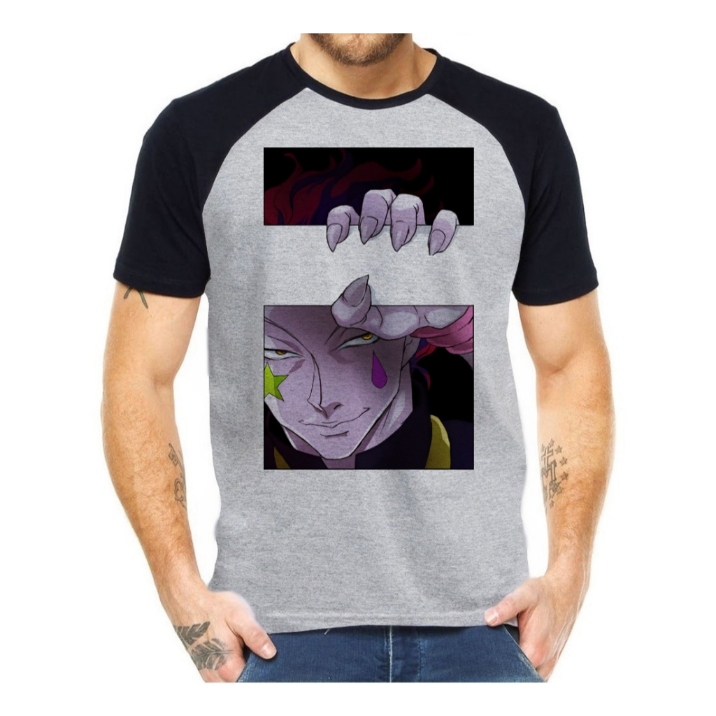 Camiseta Camisa Hunter X Hunter Hisoka Morrow Magician Anime gon killua freecs