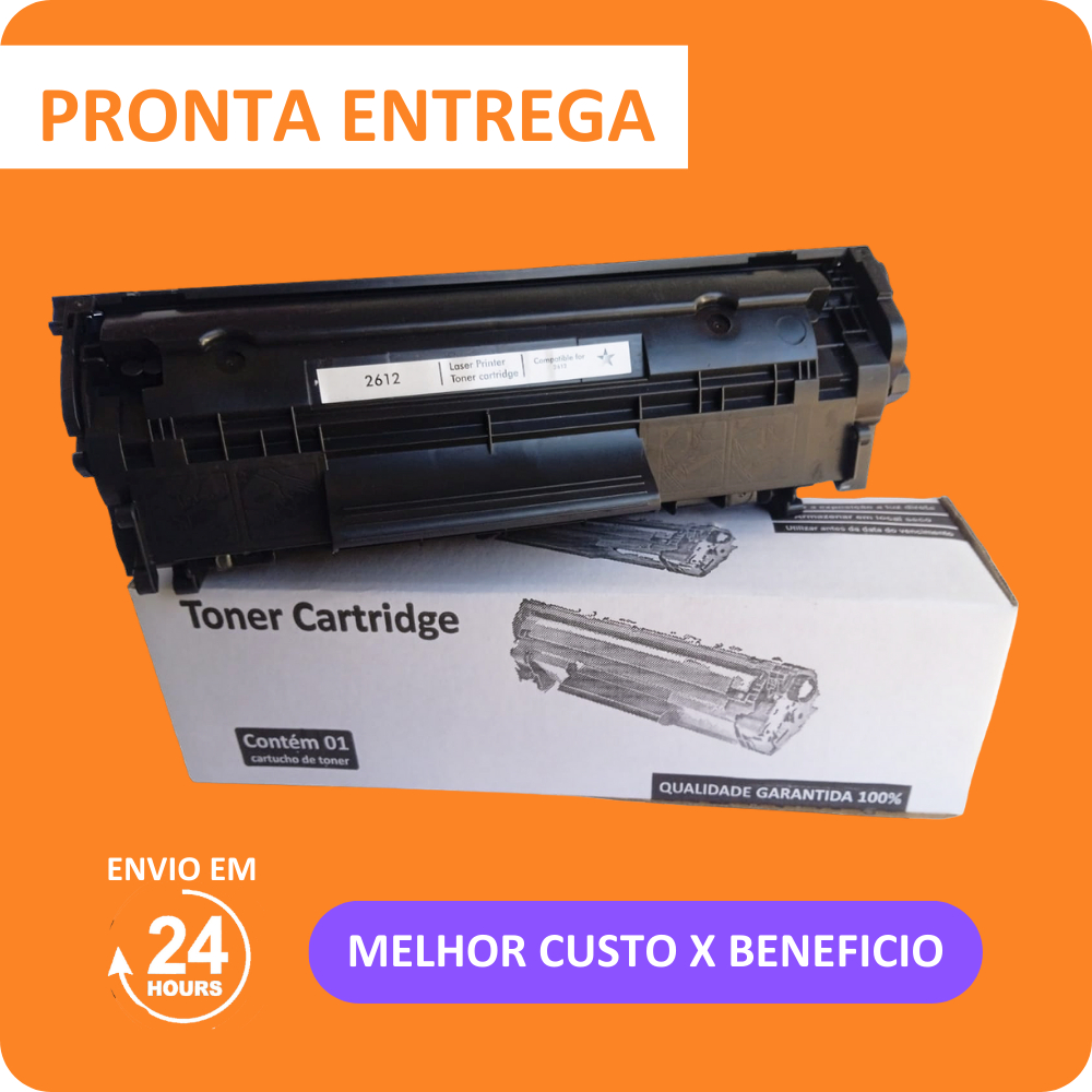 Toner Para Laser 2612  1010 1012 1015 1018 1020