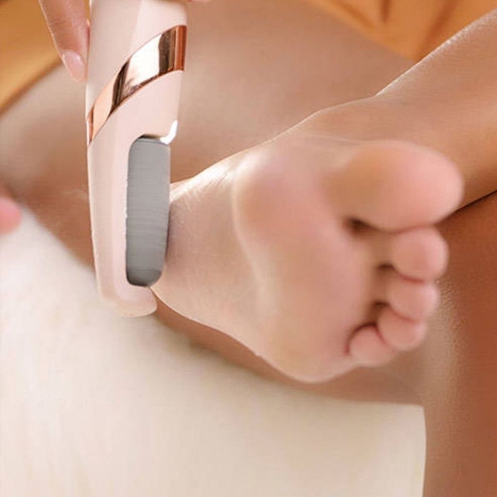 Lixador de Pé Elétrico - Esfoliador Tira Calos Pedicure Portátil em Oferta na Shopee