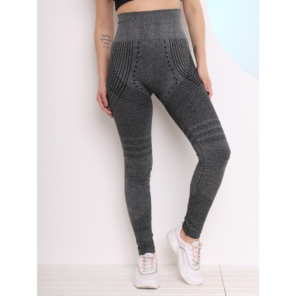 Calça feminina de academia levanta bumbum em Oferta na Shopee