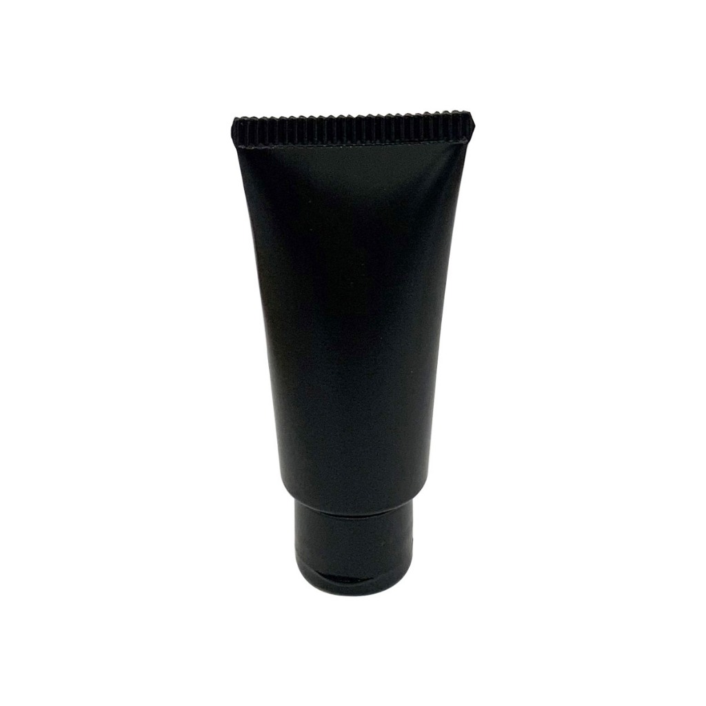 Bisnaga Plástica Preta 15ml C/ Tampa Flip Top