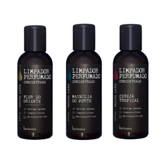 Limpador Perfumado Concentrado Via Aroma 120ml em Oferta na Shopee
