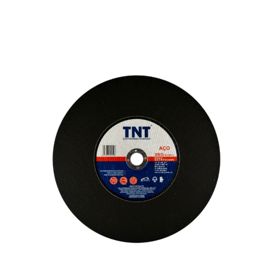 10 Discos de Corte TNT 14" 350mmx3,2x25,4 Policorte Serra Rapida