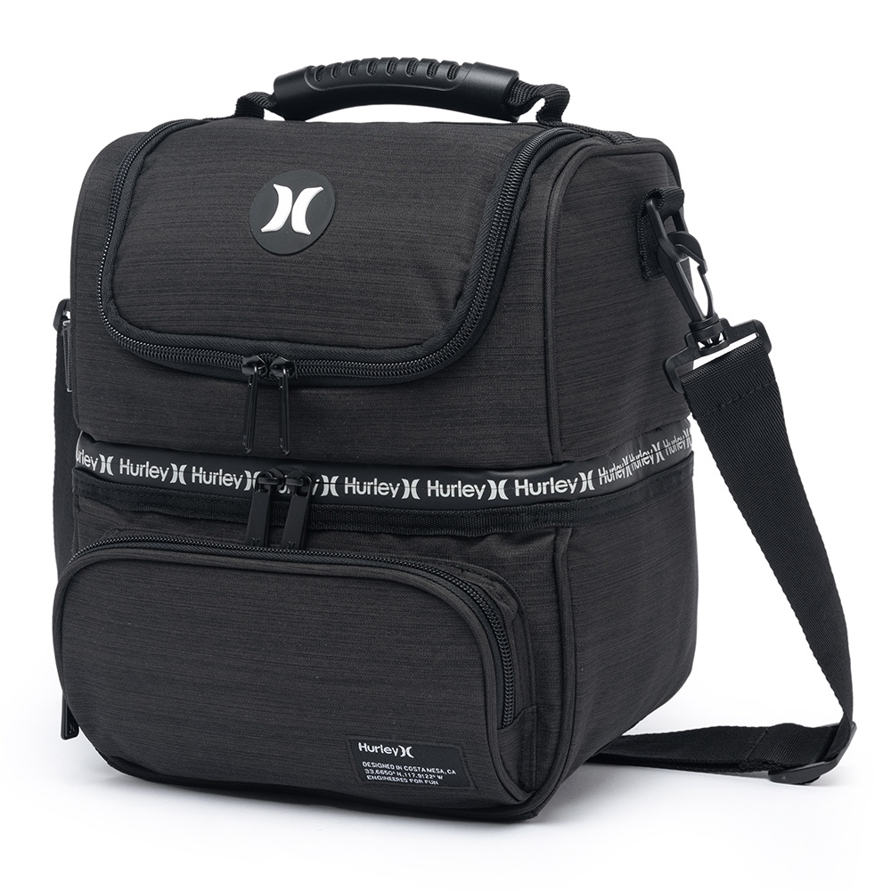Lancheira Hurley Bolsa Térmica Marmita Fitness Academia Lanche Espaçosa Resistente