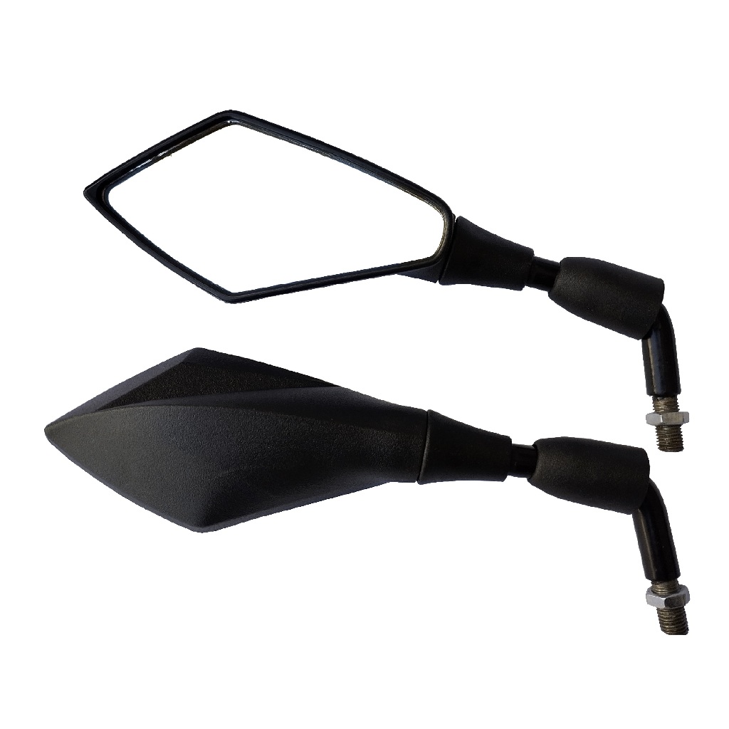 Par Espelho Retrovisor Esportivo Italian Rosca Honda Dafra Speed 150 / Apache 150
