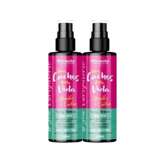 Kit 2 Spray Meus Cachos Minha Vida Ativador De Cachos 200ml