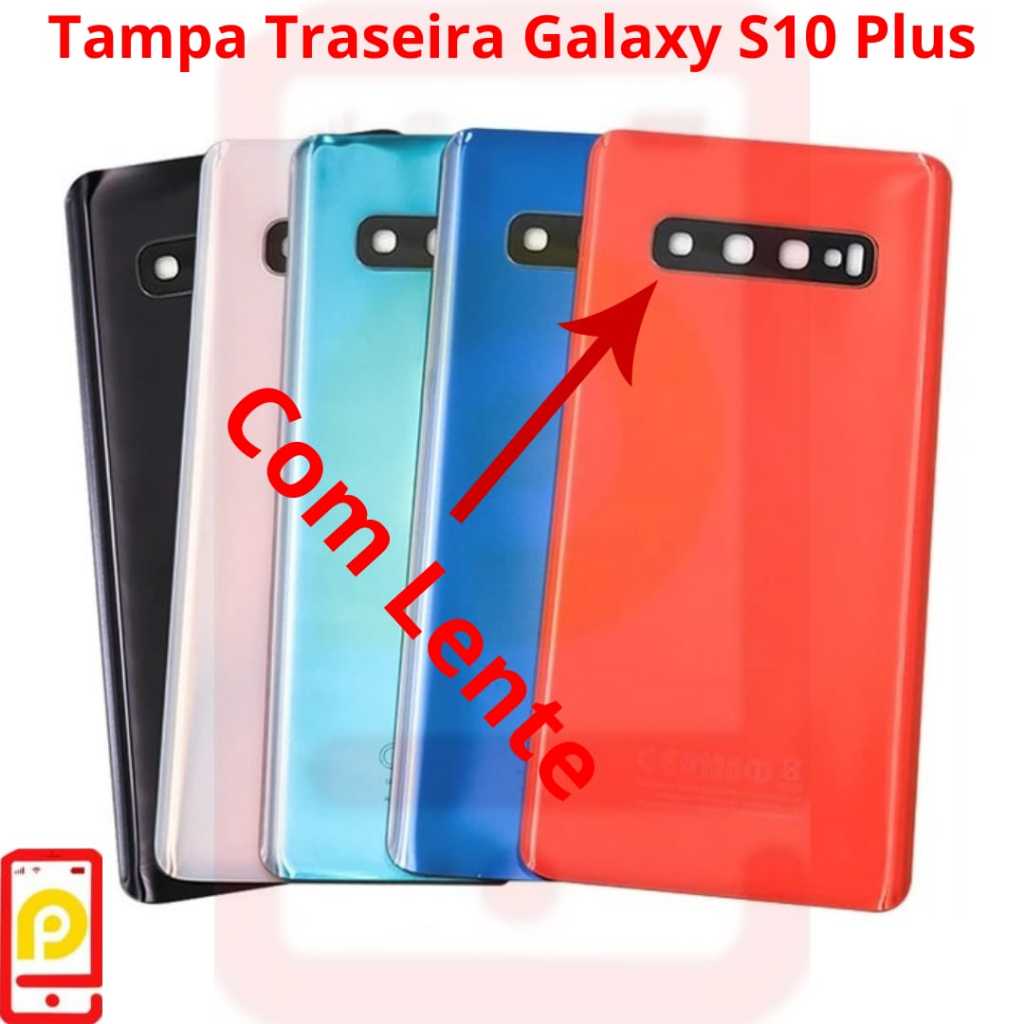Tampa Traseira Galaxy S10 Plus Aqui_Tem _Tudo em Oferta na Shopee