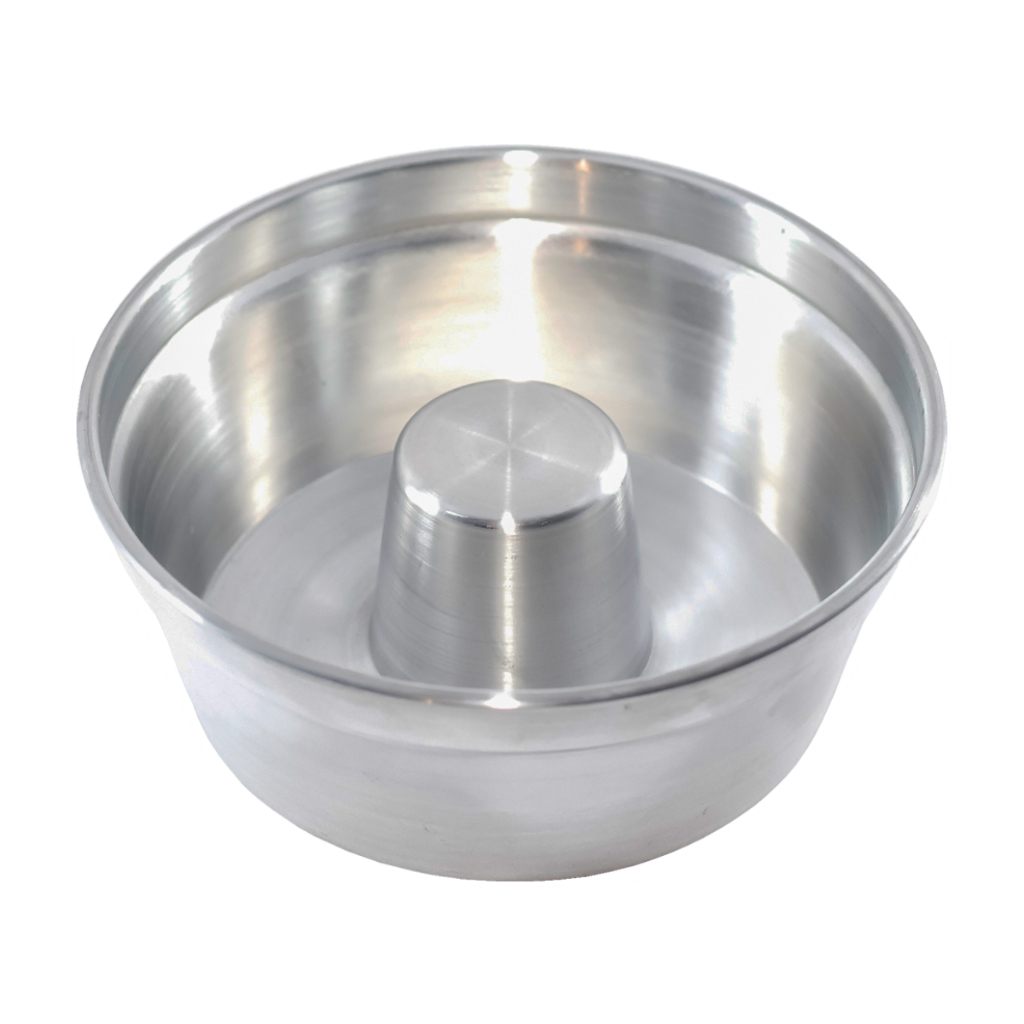 Mini Forma Bolo Pudim Confeitaria Padaria Nº 12 Em Aluminio Com Cone Lembrancinha Festa Infantil