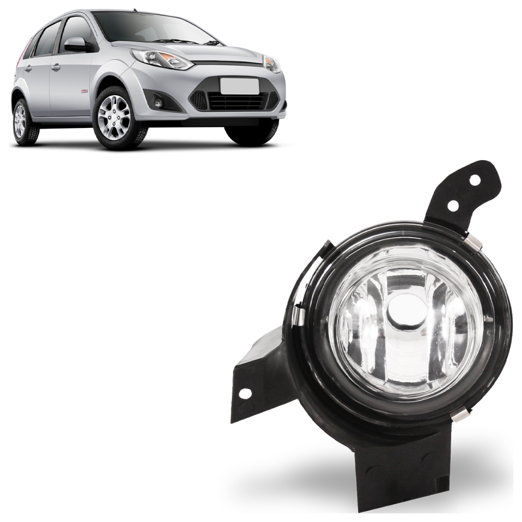 Farol Milha Auxiliar Fiesta 2007 2008 2009 2010 Ka 2008 2009 2010 2011 Lente Lisa Vidro - Spare Parts and Accessories for Vehicles