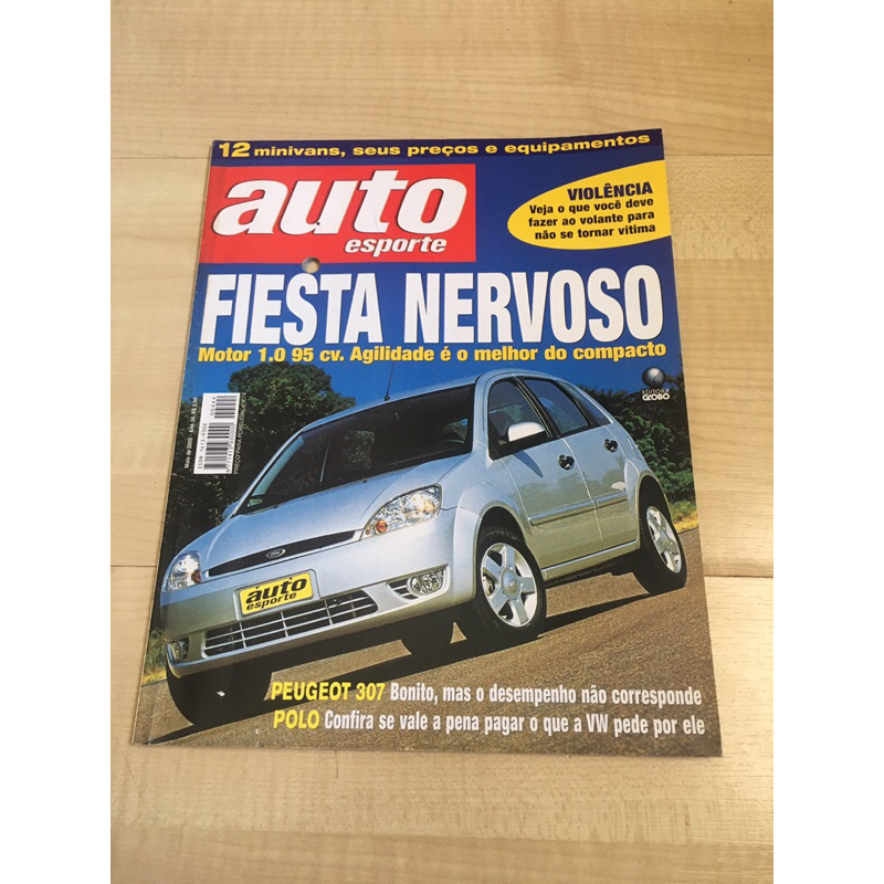 Revista Auto Esporte Nº 444 Fiesta Polo