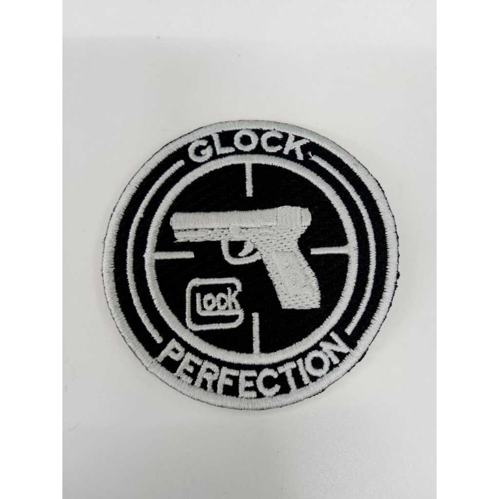PATCH BORDADO GLOCK REDONDO
