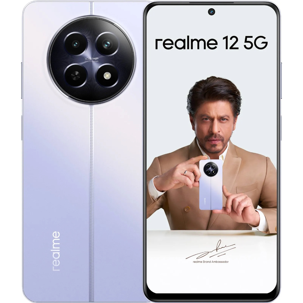 realme 12 5g 256GB 8GB NFC Câmera 108MP Carregador 45w