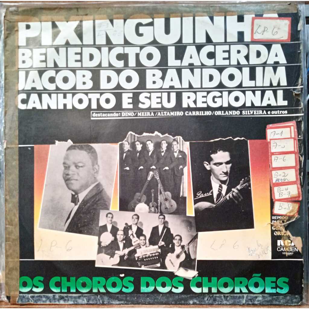 LP Pixinguinha, Benedicto Lacerda, Jacob Do Bandolim, Canhoto E Seu Regional – Os Choros Dos Chorões (014)