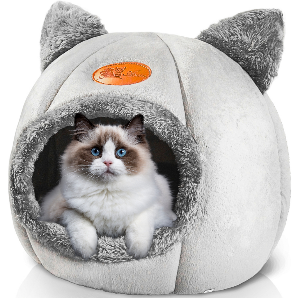 Casinha Cama Toca Tenda Gato Cães Cachorro Iglu Impermeável Lavável Pet Luxo Premium Pet S...