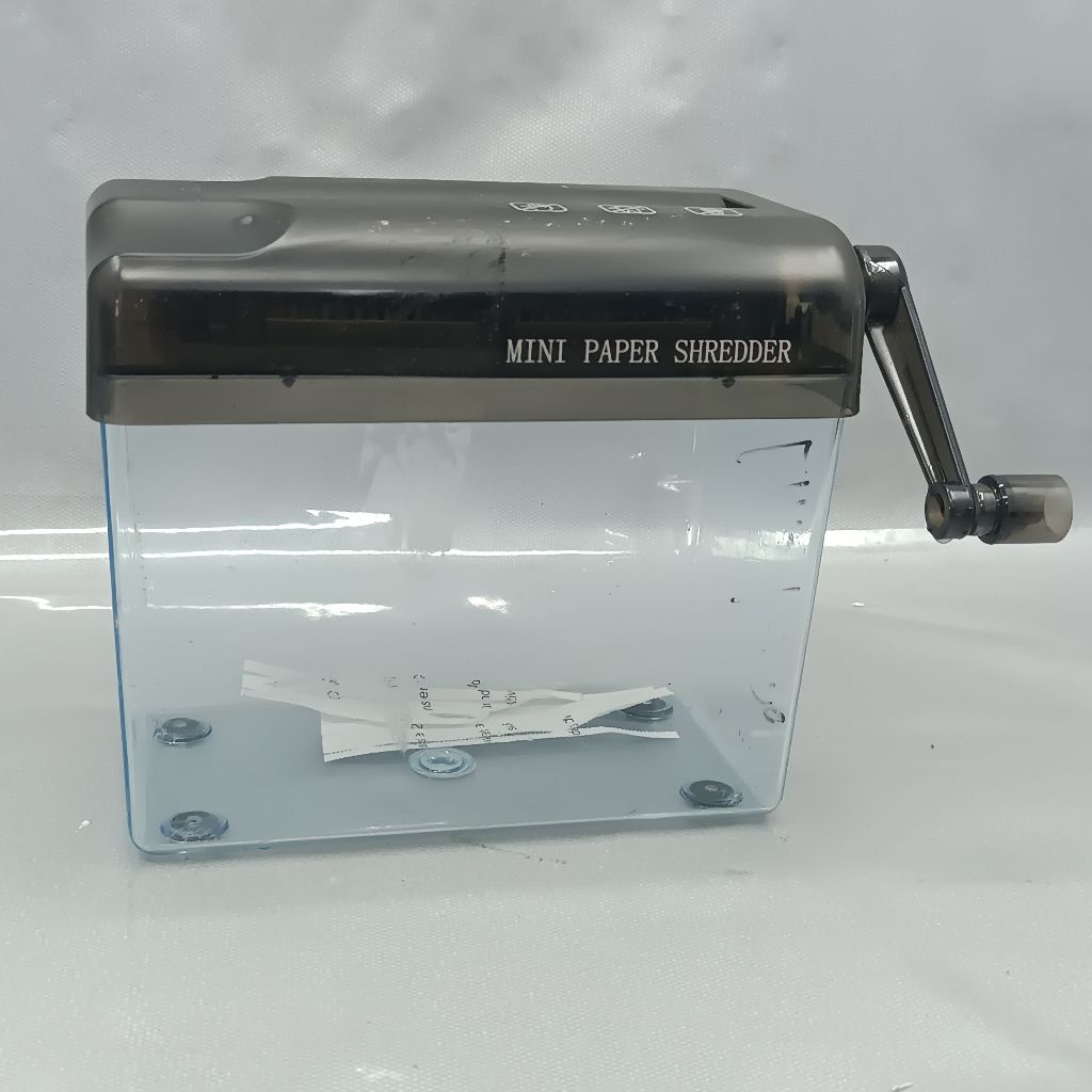 Mini Fragmentado de papel manual (usado)