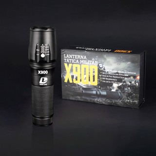 Lanterna Tática Militar X900 LED Super Potente Recarregável