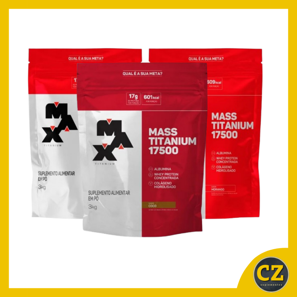 Mass Titanium Refil 17500 (3kg) - Max Titanium