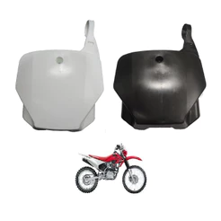 Number Plate Frontal X-cell Honda Crf 230 Branco / Preto