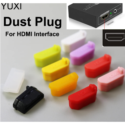 Protetor Anti-poeira de Silicone,HDMI Dust Plug,Borracha para Interface HDMI,ATENÇÃO:ANÚNCIO PARA 1UNI DA COR ESCOLHIDA. em Oferta na Shopee