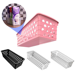 Cestos Organizador Multiuso 28x11x8cm Para Armários, Gavetas, Lavanderia e Geladeira