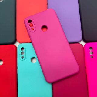 Kit Capa + Película 3D ou Só 1 Capinha Para Xiaome Redmi Note 7 Capinha Aveludada em Oferta na Shopee