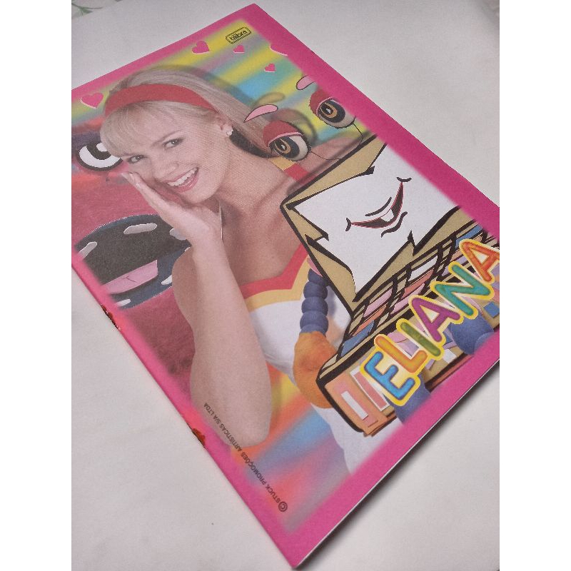 Caderno da Eliana Tilibra Grande 60 folhas - Antigo vintage raro anos 90 - não é boneca Xuxa