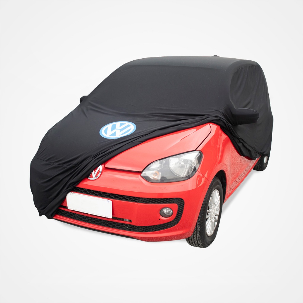 Capa Protetora para Cobrir Carro VW UP TSI Move Take High Black Red 2015 2016 2017 2018 2019