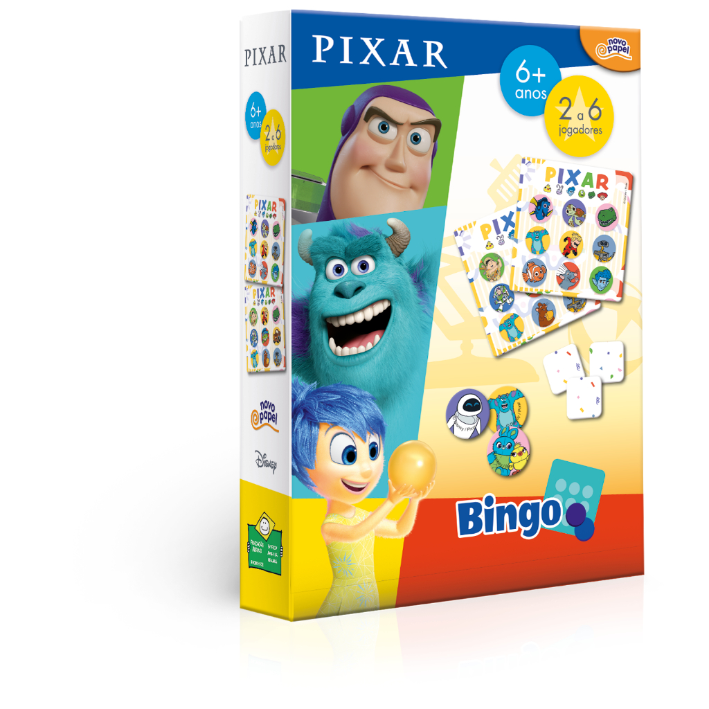 Jogo de Bingo Pixar - Toyster 8057