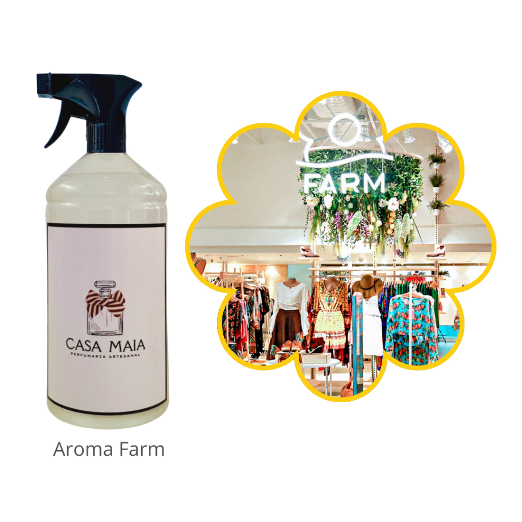 Aromatizador de Ambientes e Roupas - CASA MAIA FARM (500ml)