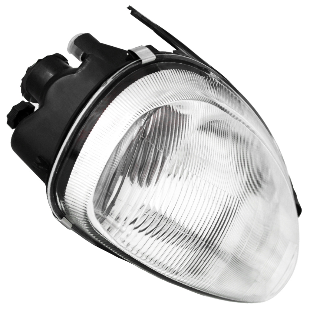 Detalhes do Farol Dianteiro Corsa 1994 1995 1996 1997 1998 1999 Máscara Cromada Lente Estriada Foco Simples