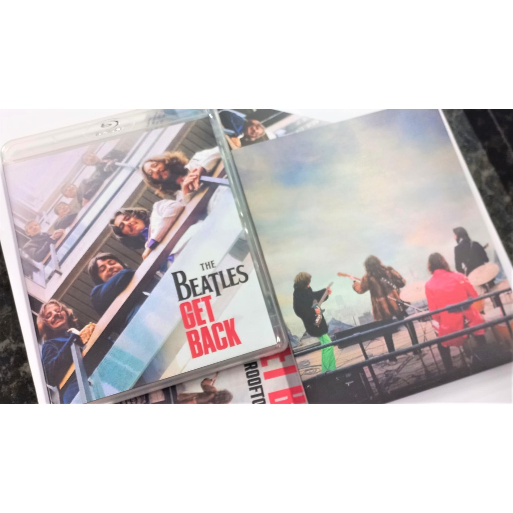 Blu-ray The Beatles - Get Back do diretor Peter Jackson legendado - 3 discos