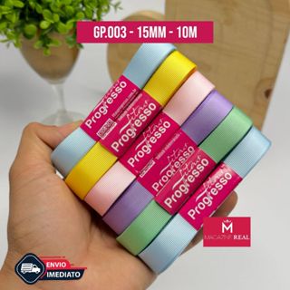 Fita de Gorgurão Progresso N°3 15mm - 10mts em Oferta na Shopee