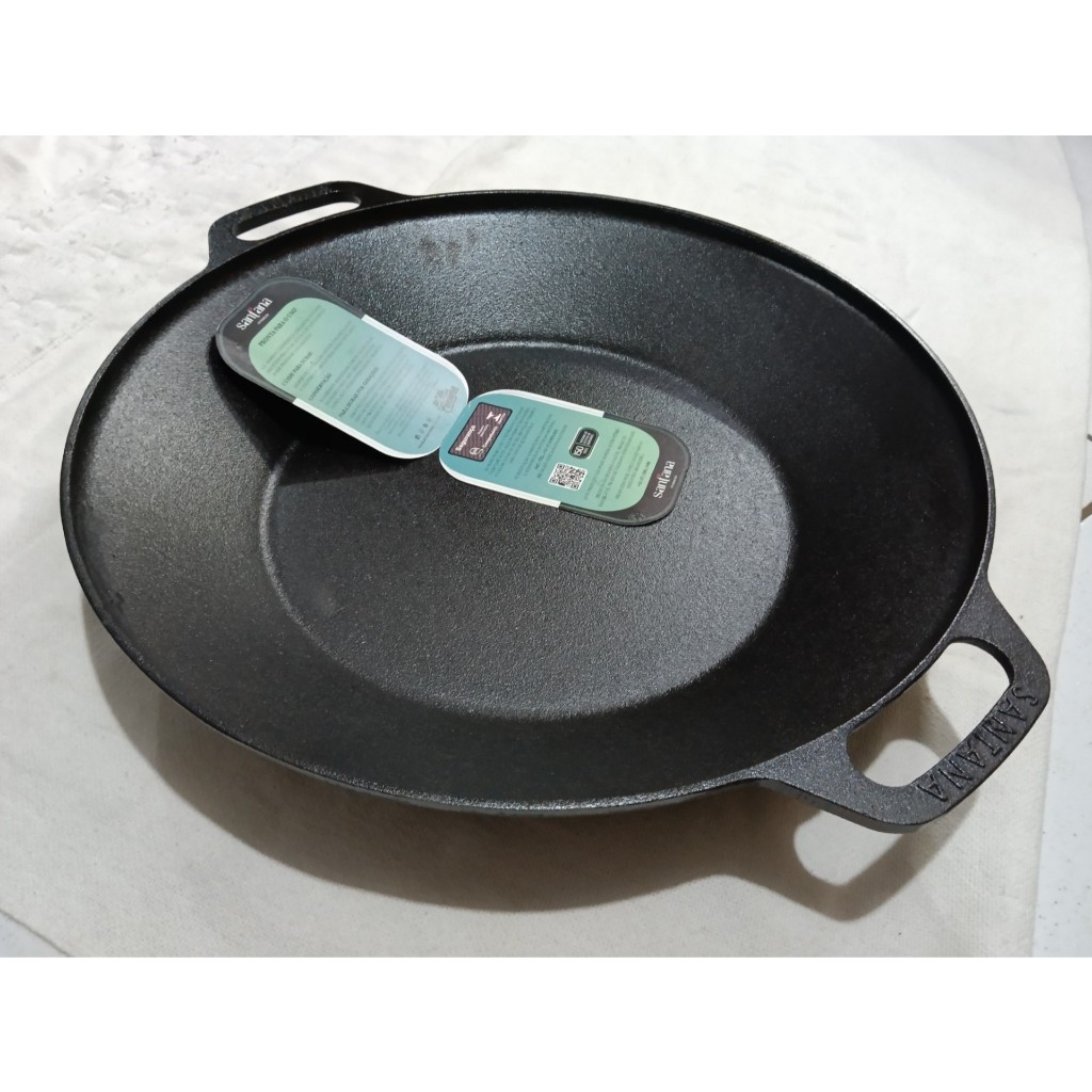 Panela Tacho De Ferro Fundido Disco Arado 44cm 8,5l Grande