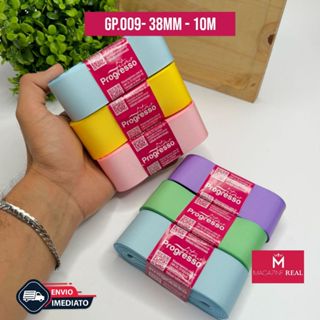Fita de Gorgurão Progresso N°9 38mm - 10mts em Oferta na Shopee