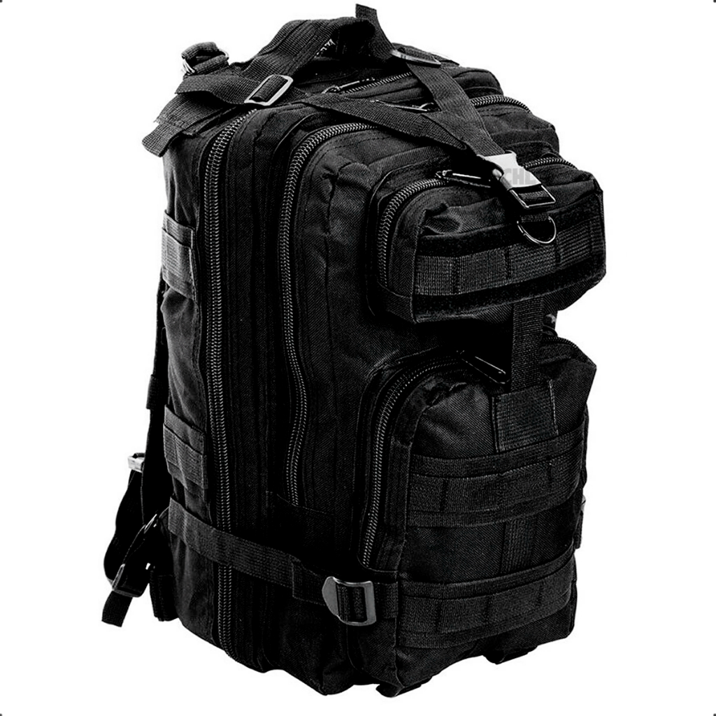 Mochila Tática Militar - A Prova D'Água Reforçada 30L + PATCH