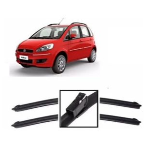 PAR de Palhetas para Limpador de Parabrisa Dianteiro para Fiat Idea 2011 2012 2013 em Oferta na Shopee