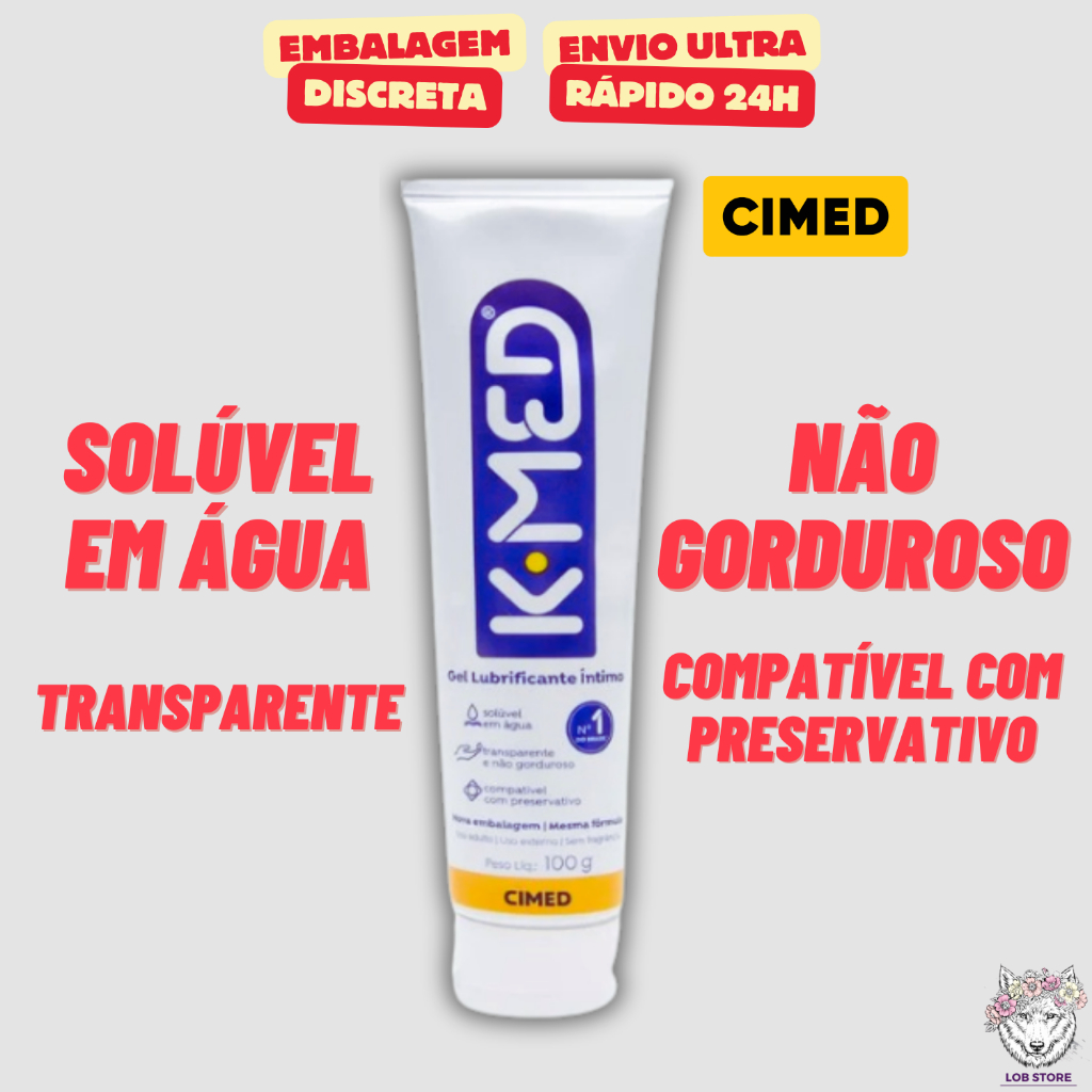 K-Med Gel Lubrificante Íntimo 100g - Sex Shop Lubrificação Erótico em Oferta na Shopee
