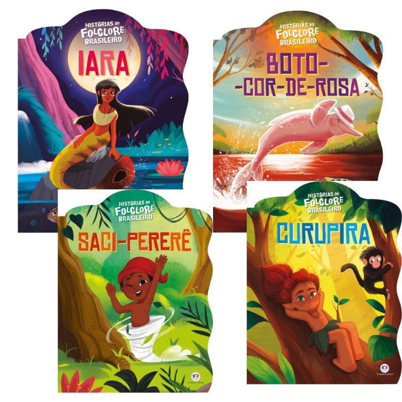 Kit Folclore Brasileiro - 4 Livros