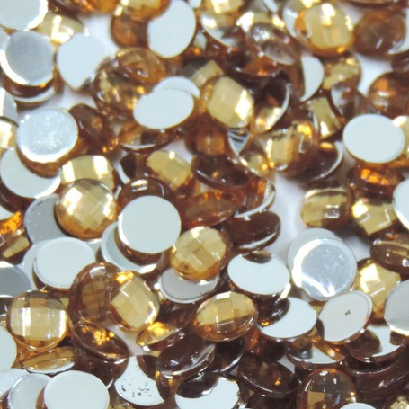 200 chaton sext redondo colagem 6 mm DOURADO em Oferta na Shopee