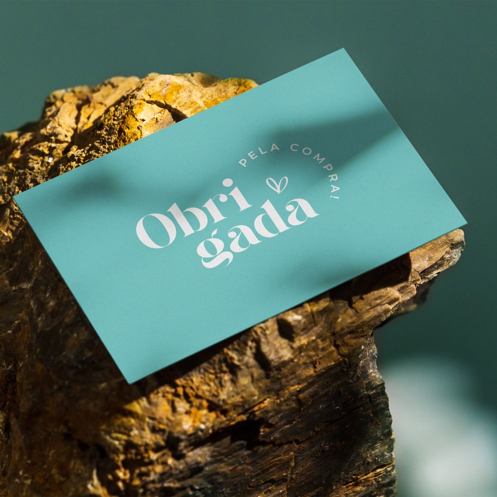 Mini cartão postal de agradecimento ao cliente - obrigada pela compra em Oferta na Shopee