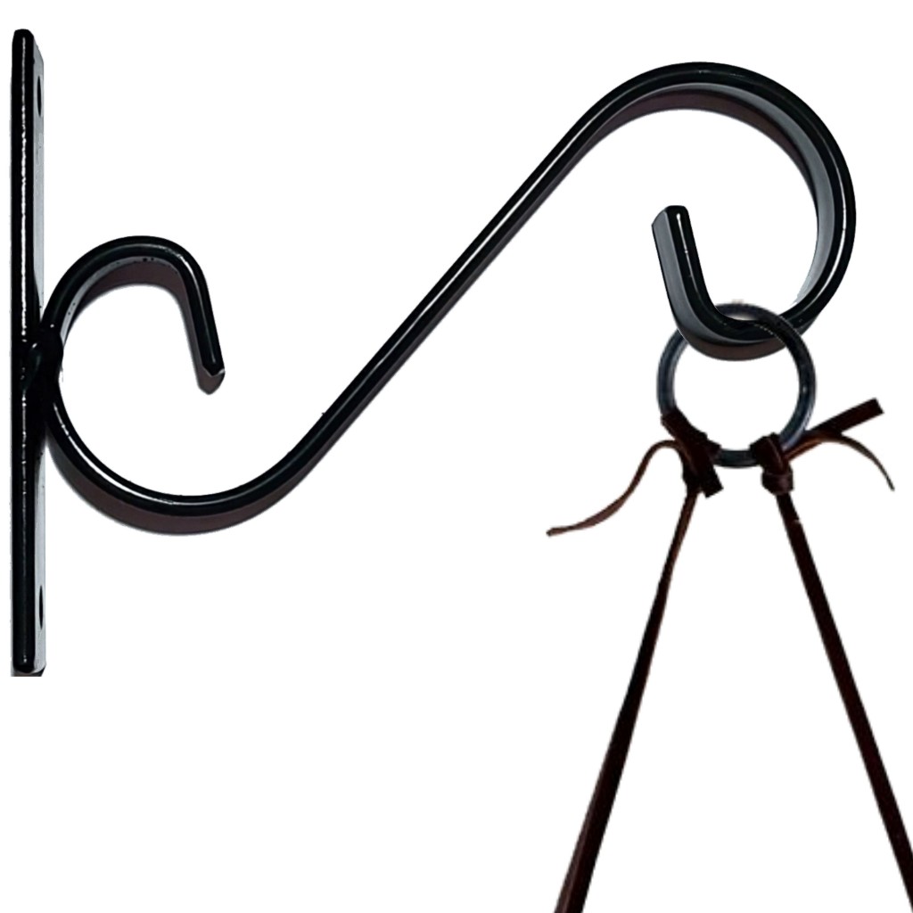 Suporte S12 Rústico Gancho ideal P/ Jardim Pendurar Plantas Flores Samambaia Xaxim Vasos em Oferta na Shopee