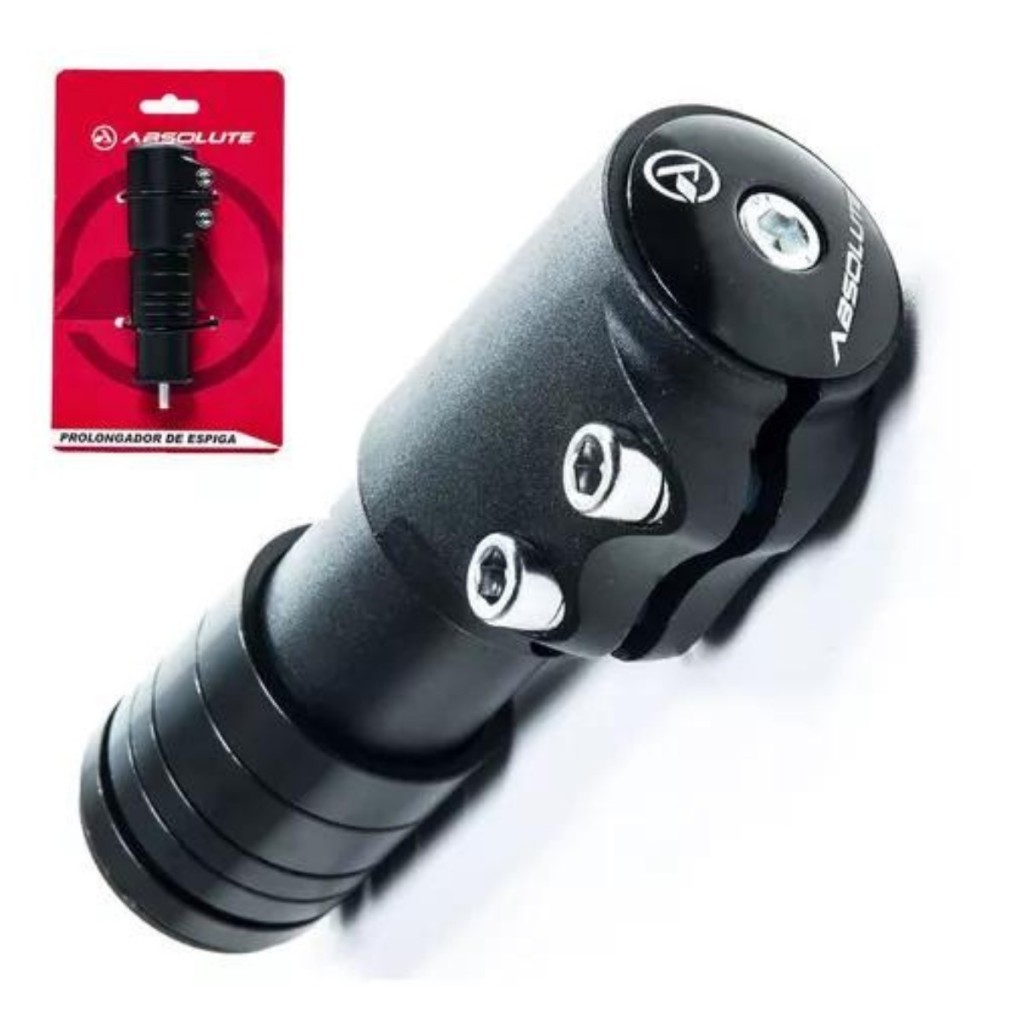 Extensor Prolongador Alongador Mesa Direção Guidão Ahead Set Bike Alongador Espiga