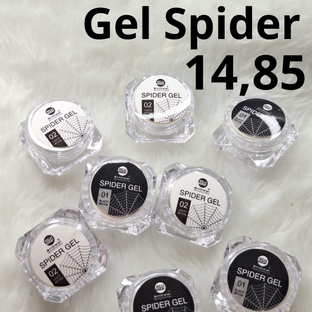 Gel Spider Teia De Aranha Led Uv Desenho Cores Unhas ( Luminous TBM)