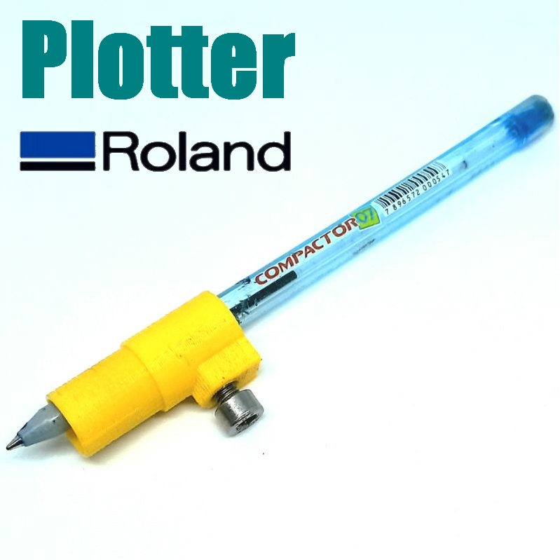 Suporte Adaptador caneta Plotter Roland universal todos modelos — imagem 2 de 2