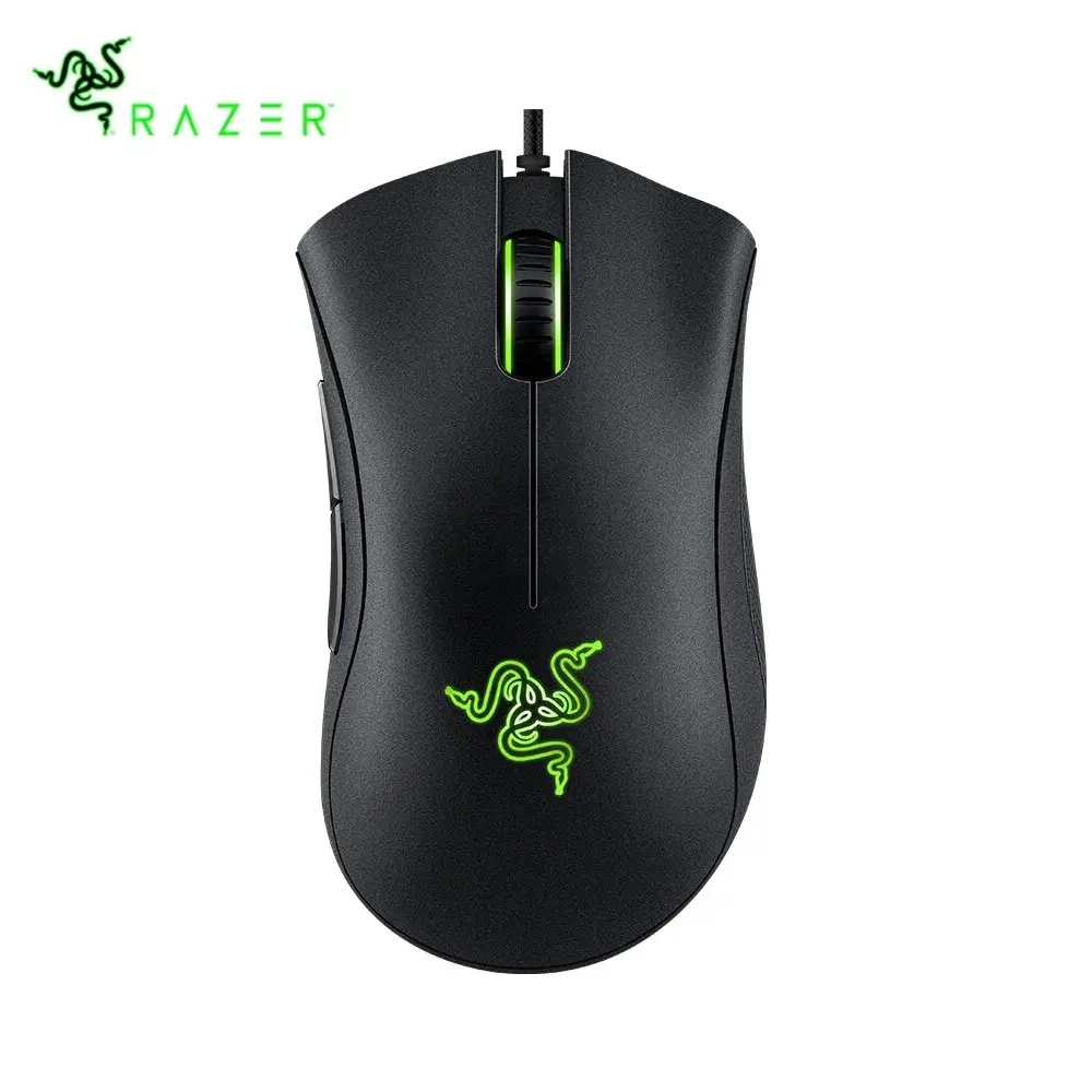 Mouse Gamer Razer DeathAdder Essential Original Com Fio USB 6400 DPI