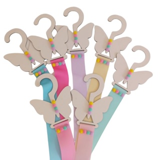 Porta laço cabide borboleta, organizador de laços e tiaras em Oferta na Shopee