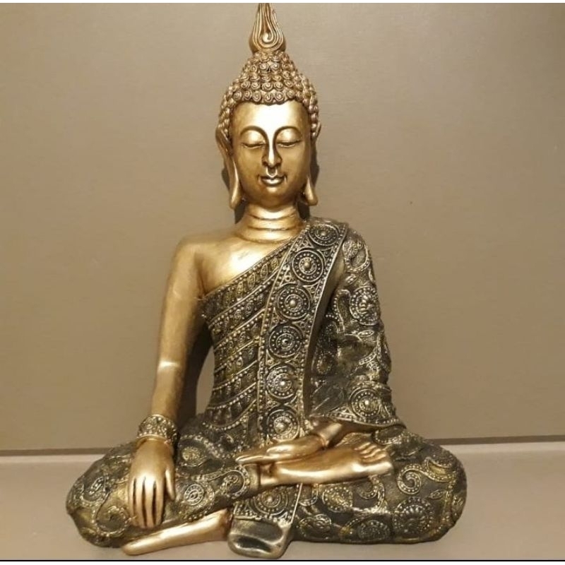 Imagem Estátua decorativa buda 37cm